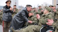 North Korea’s Kim Jong Un hails troops returning from Russia