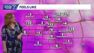 Bitterly cold start Sunday morning for Omaha area