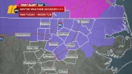 Central NC could see snow with cold temperatures, black ice risk to start the week