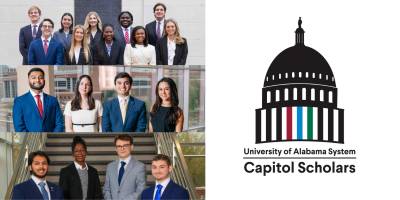 University of Alabama System announces 2026 Capitol Scholars