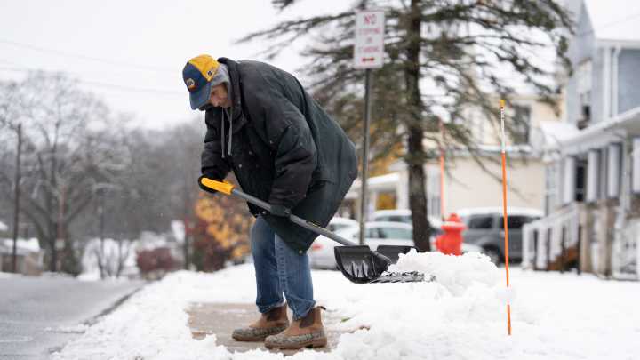 The age to stop shoveling snow, how to do it safely after Ohio snow