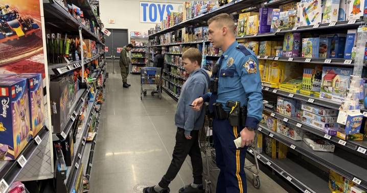 Kids and troopers shop for families in need this holiday season