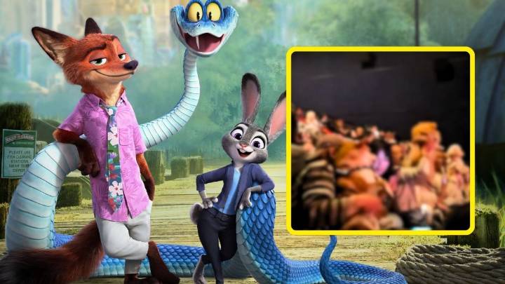 VIDEO | Fans van al cine con sus perritos para ver Zootopia 2