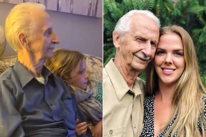 7-Year-Old Girl Shares Final Cuddle with 96-Year-Old Great-Grandfather Before MAID (Exclusive)