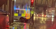 Edinburgh casualty rushed to hospital as fire breaks out at city centre tenement