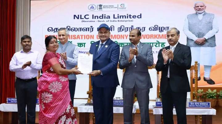 NLC India regularises 397 Indcoserve contract workers, boosts welfare and aligns with Viksit Bharat 2047