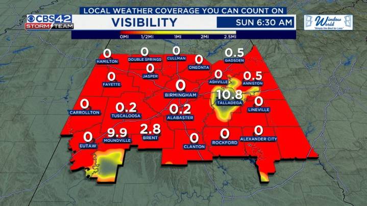 Fog Tonight - Milder & Cloudy Sunday Before Late Showers
