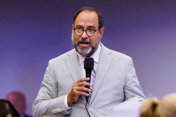 University Chancellor Ray Rodrigues is the highest