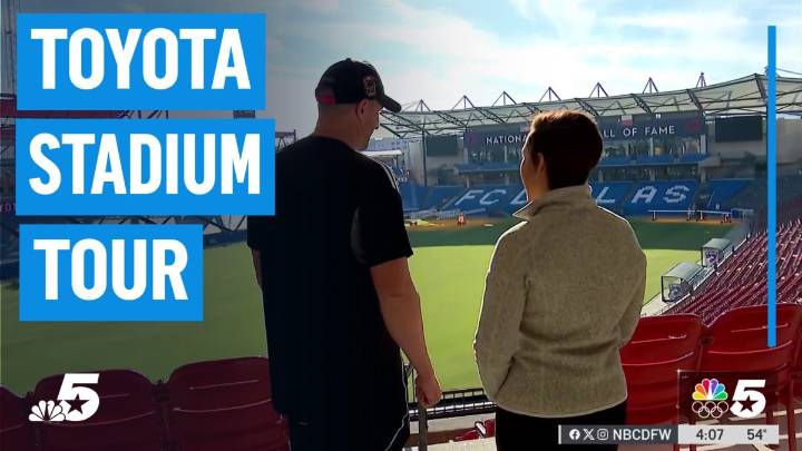 Behind the scenes look at Toyota Stadium in Frisco