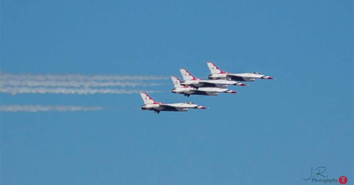 Thunderbird pilot recovering after ejecting from F-16 fighter jet in California