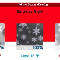 Winter Storm Warning issued for Kanawha Valley on Saturday; 6 inches of snow possible