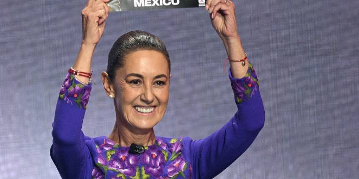 Sheinbaum participa en Sorteo del Mundial 2026, destaca trabajo de mexicanos y tradición de juego de pelota