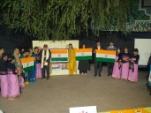 Manipur to Maharashtra: Women Celebrate National Unity with Flag-Making and Cultural Performances In Pune 