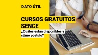 Sence abre 49 cursos gratuitos: Estas son las áreas y el paso a paso para postular
