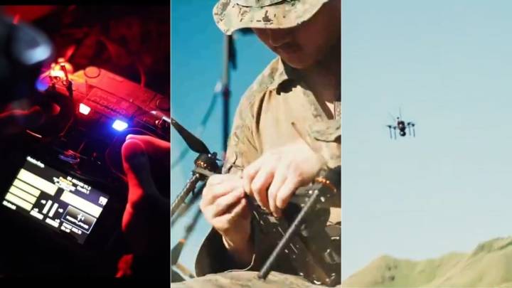 Con video de alto nivel cinematográfico, revelan entrenamiento sobre drones de ataque que han recibido los marines estadounidenses en el Caribe