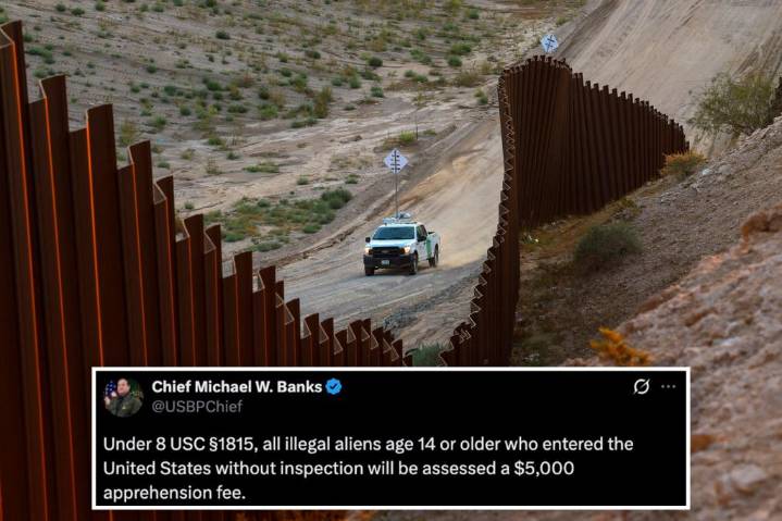 US Border Patrol to charge illegal migrants with $5K 'apprehension fee'