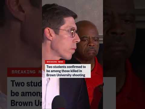 Shooting victims believed to be Brown University students, school president says