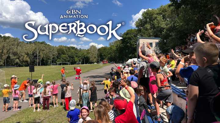 Superbook Brings Joy and Hope to Children in Wartime Ukraine