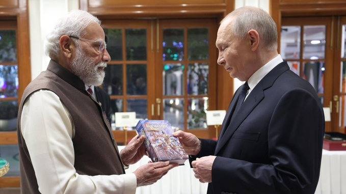 PM Modi gifts Russian Gita to Putin, calls scripture inspiration for millions