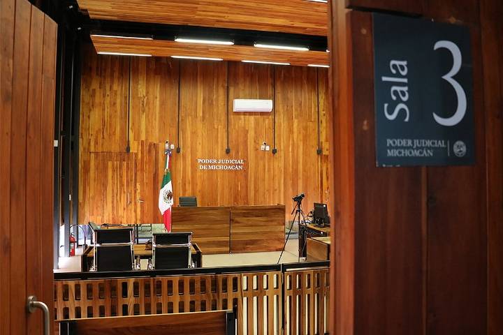 Más de 21 mil 800 audiencias han presidido juezas y jueces penales de Michoacán, de enero a octubre de 2025