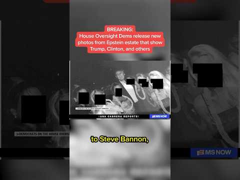 House Oversight Dems release new photos from Epstein estate that show Trump, Clinton, and others