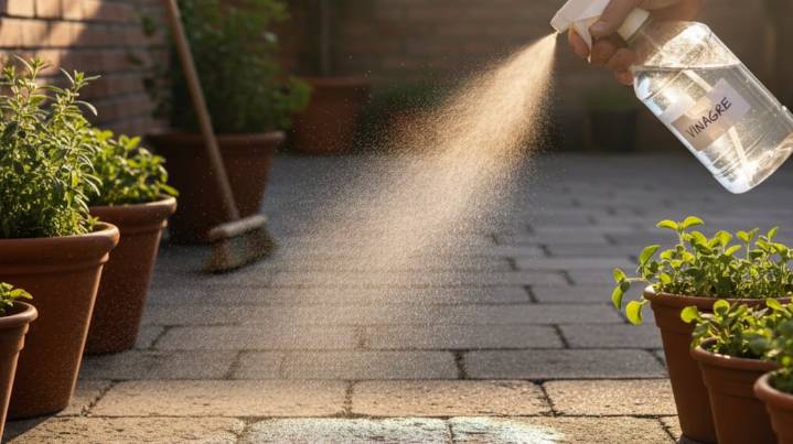 Rociar vinagre en el patio: para qué sirve y qué beneficios tiene
