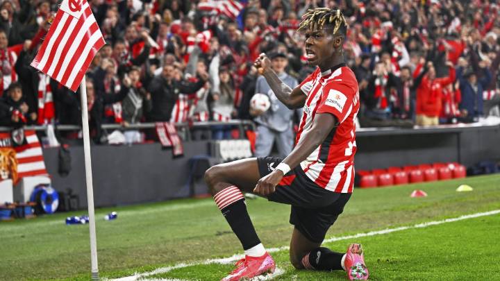 El gol de Nico Williams al Real Oviedo es elegido como el más bello de noviembre en España