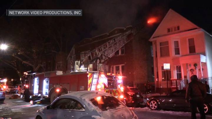 Humboldt Park basement fire sends 10 to hospital