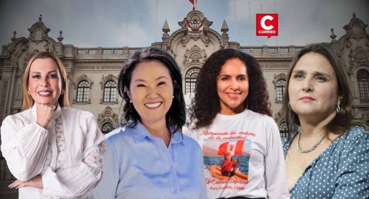 Elecciones 2026: Solo cuatro mujeres competirán por la banda presidencial entre 37 candidatos