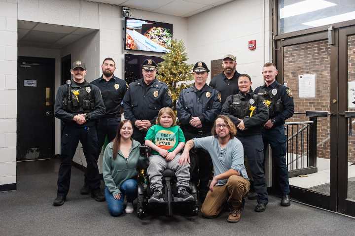 Police Department’s No Shave November fundraiser is helping one youth get wheels