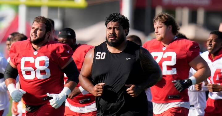 The interior of Falcons offensive line has a major challenge Sunday