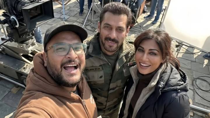 Salman Khan, Chitrangda Singh's BTS moment from Battle of Galwan goes viral