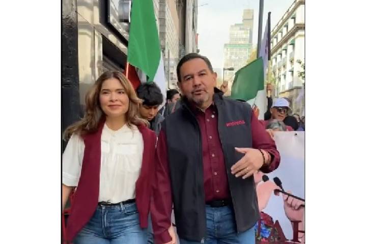 Alcalde participa en apoyo a Claudia Sheinbaum en el Zócalo