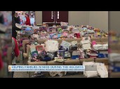 High demand at local food pantry offering holiday shop