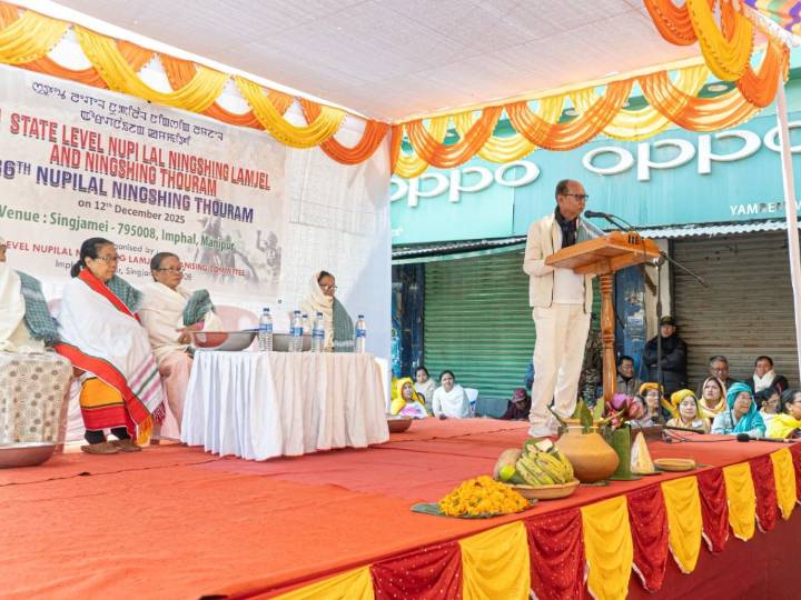 Manipur MLA Khemchand calls Manipuri women to help bring peace