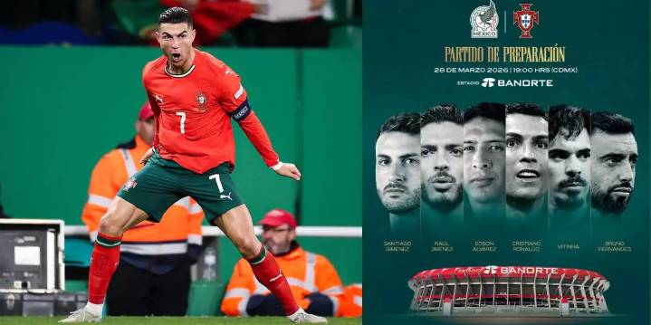 CR7 viene a México: Portugal y el Tri ya tienen fecha para su esperado duelo