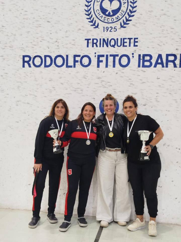 Marcela Pellejero y Mercedes Wagner, campeonas anuales de pelota frontón