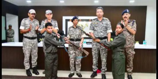 Eleven Maoists, With Collective Reward Of Rs 82 Lakh, Lay Down Arms Before Maharashtra DGP