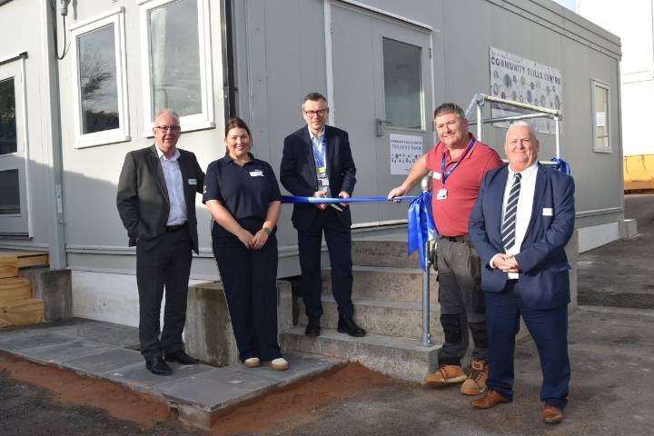 Community Skills Centre opens at hospital construction site to boost local employment opportunities