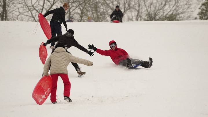 Get your sled on. Louisville Parks and Recreation offers tips, reminders