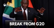 South Africa To Take A ‘Break’ From G20 Under Trump