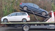 Two 'abandoned' cars seized by police in north Shropshire village car park