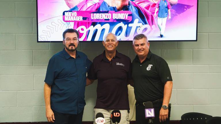 Lorenzo Bundy fija como meta el campeonato 14 con Tomateros de Culiacán