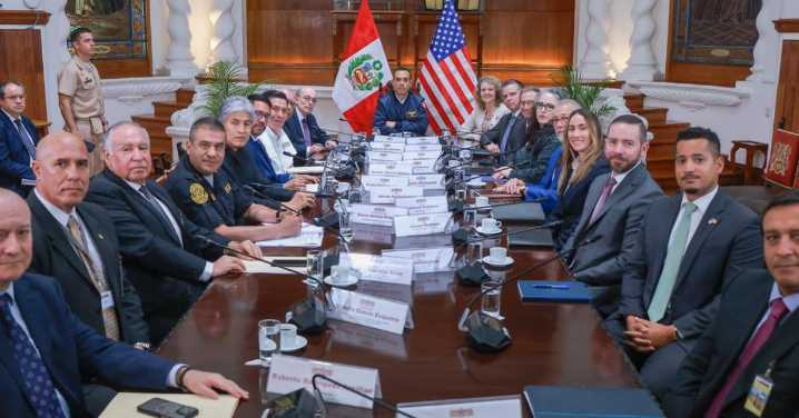 José Jerí se reunió con funcionarios de la DEA y FBI para elaboración de plan nacional de seguridad