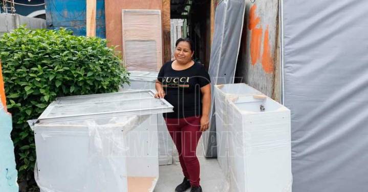 DIF Matamoros brinda apoyo a familia que perdi? su patrimonio en incendio