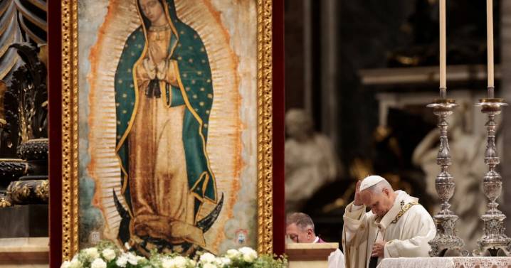 Emotiva misa del papa León XIV a la Virgen de Guadalupe: este fue su mensaje