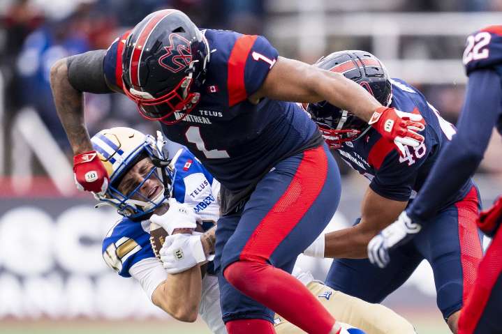 CP Source: Alouettes, all-star linebacker Darnell Sankey agree to part ways