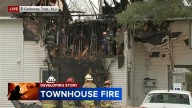 Man flown to hospital after being pulled from burning townhouse in Galloway Township, New Jersey