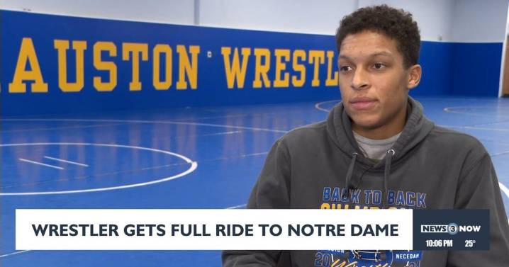 Grappling with Greatness: Mauston High wrestler earns full ride to Notre Dame