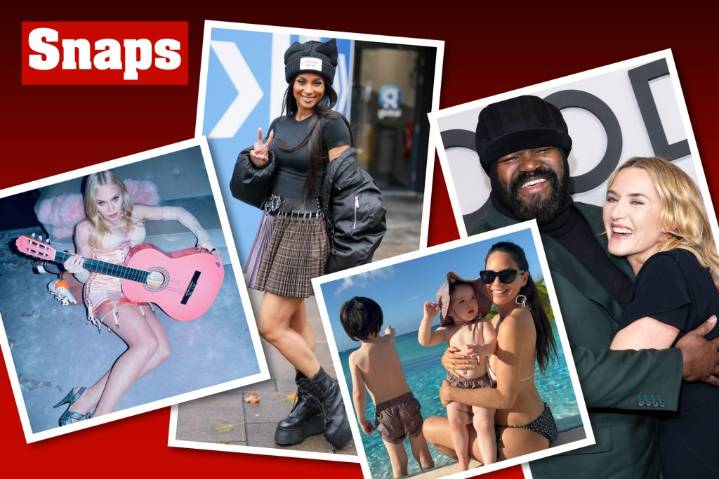 Star snaps of the week: Madonna, Ciara, Kate Winslet and more